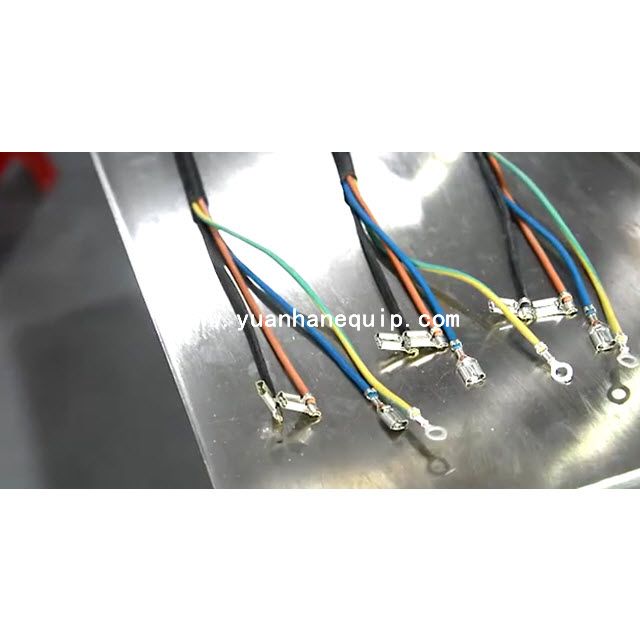 4-core Power Cord Stripping and Crimping Machine