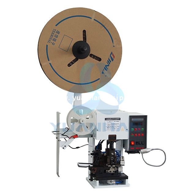 Semi-automatic Cable Stripping and Crimping Machine