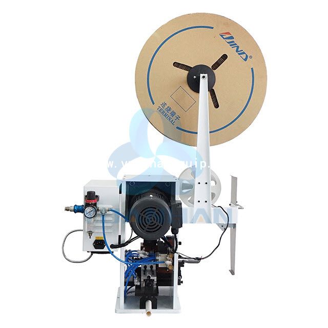 Semi-automatic Cable Stripping and Crimping Machine