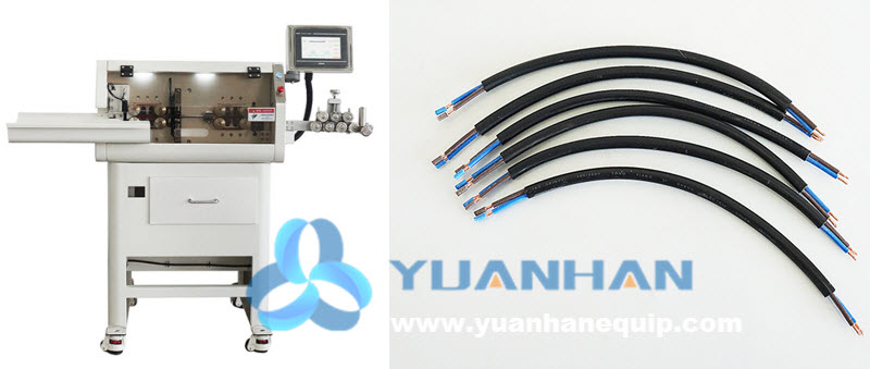 Fully Automatic Cutting, Stripping and Twisting Machine YH-8030JXS 