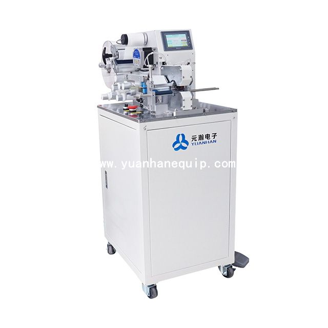 Wire Harness Sticky Label Wrap-around Machine