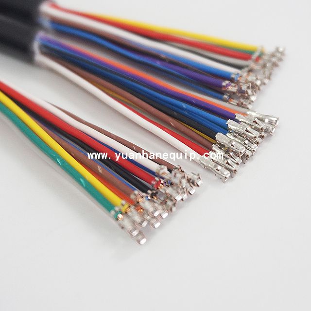Multi-core Cable Stripping and Crimping Machine