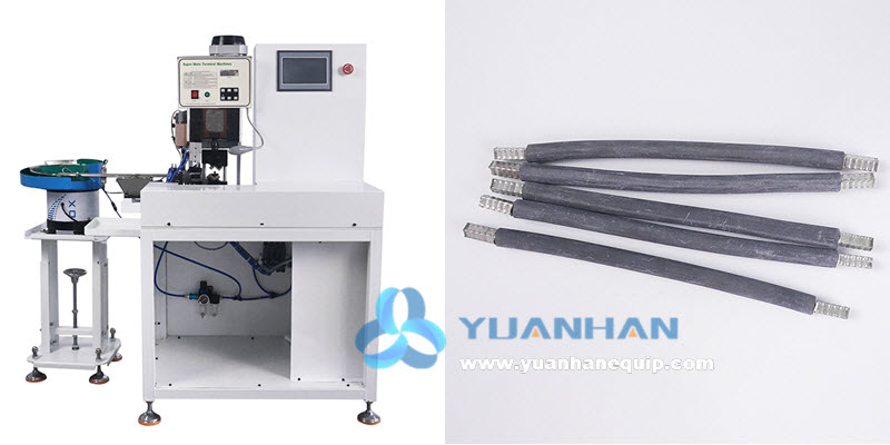 Bare Copper Wire Ferrules Crimping Machine