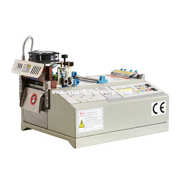 Cold and Hot Knife Fabric Tape Cutting Machine