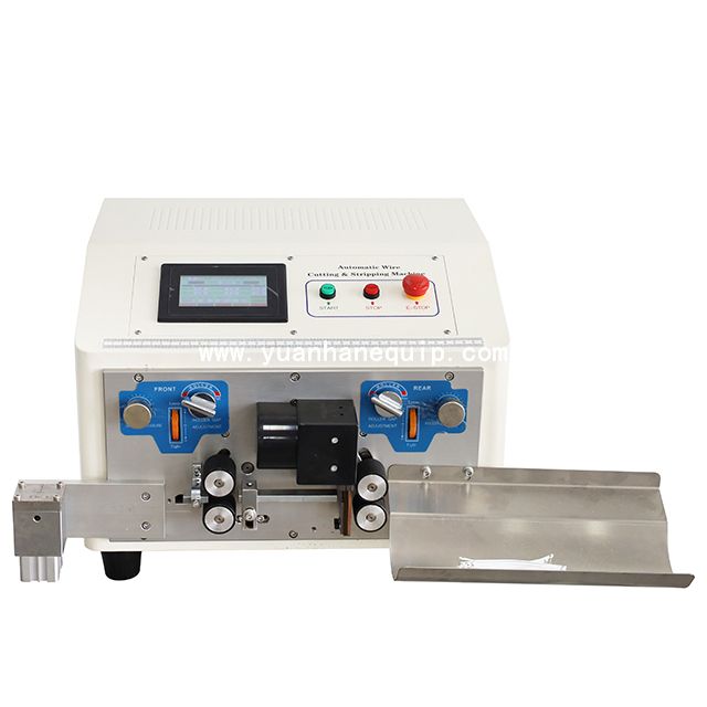 2-pin Flat Cable Cutting Stripping Splitting Machine