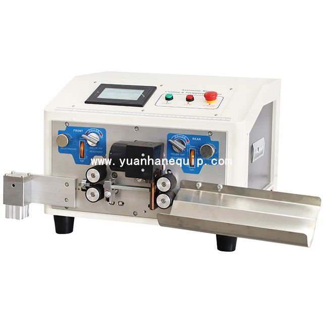 2-pin Flat Cable Cutting Stripping Splitting Machine