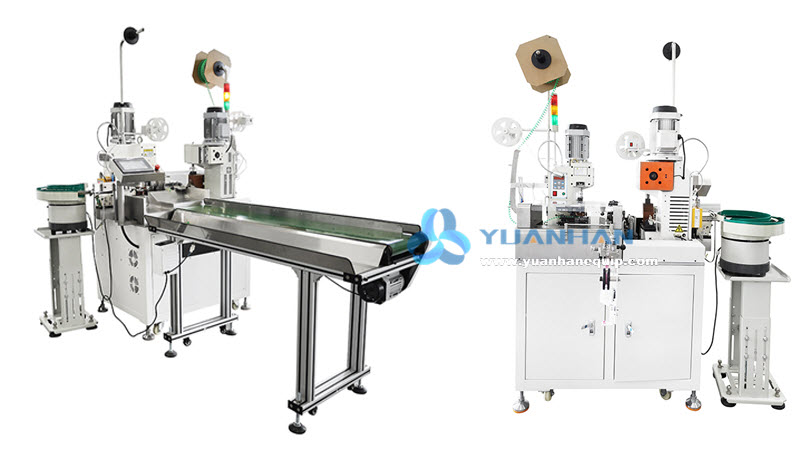 cable double-ends crimping machine