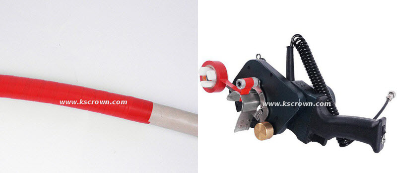  AT-100 small portable handheld wire harness taping machine