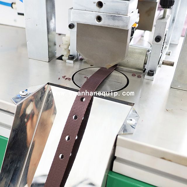 Ultrasonic Webbing Tape Punching and Cutting Machine