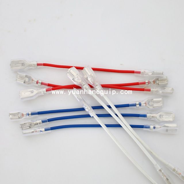Cable Double-end Terminal Crimping and Insulation Sleeves Inserting Machine 