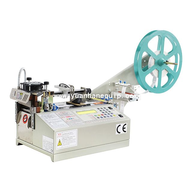 Automatic Clothing Label Cutting Machine with Hot and Cold Knife