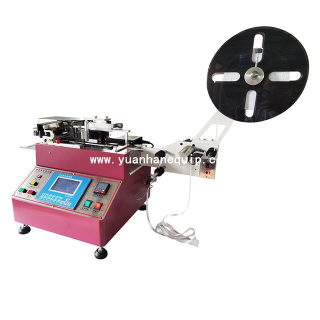 High Speed Clothing Labels Hot and Cold Cutting Machine