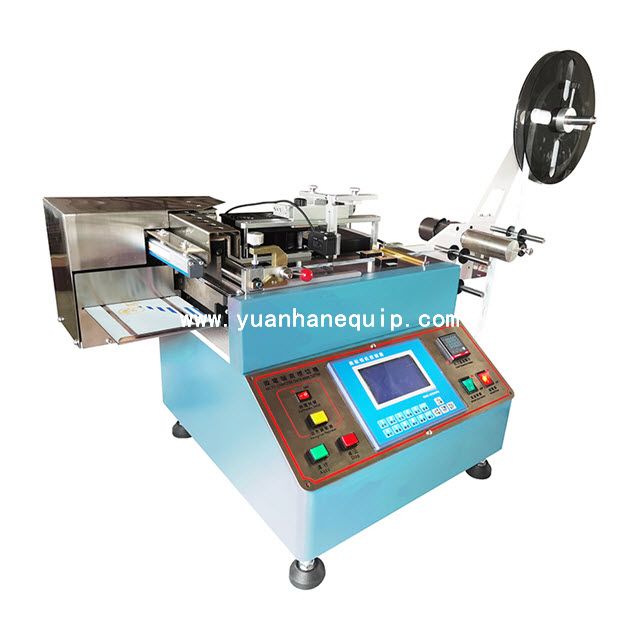 High Speed Clothing Labels Hot and Cold Cutting Machine