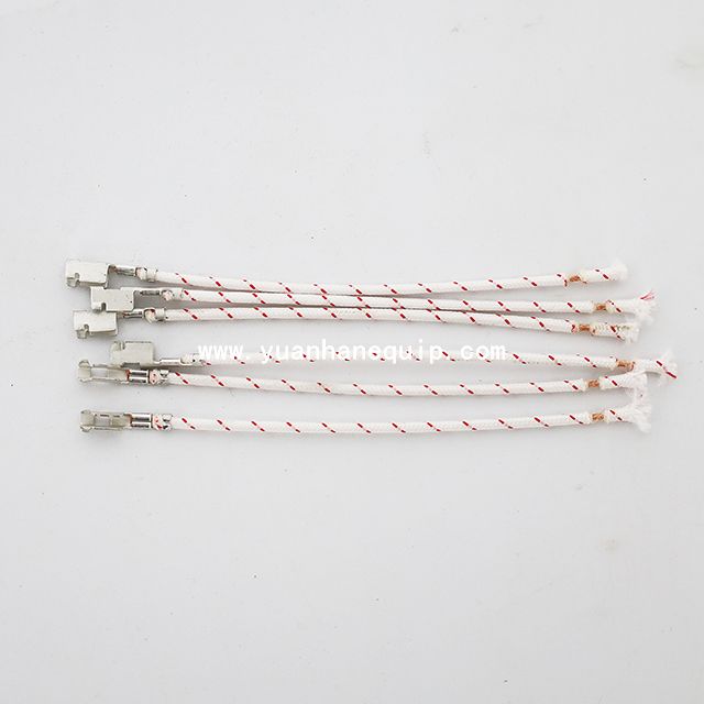 Cloth Braided Wire Hot Stripping & Single-end Crimping Machine