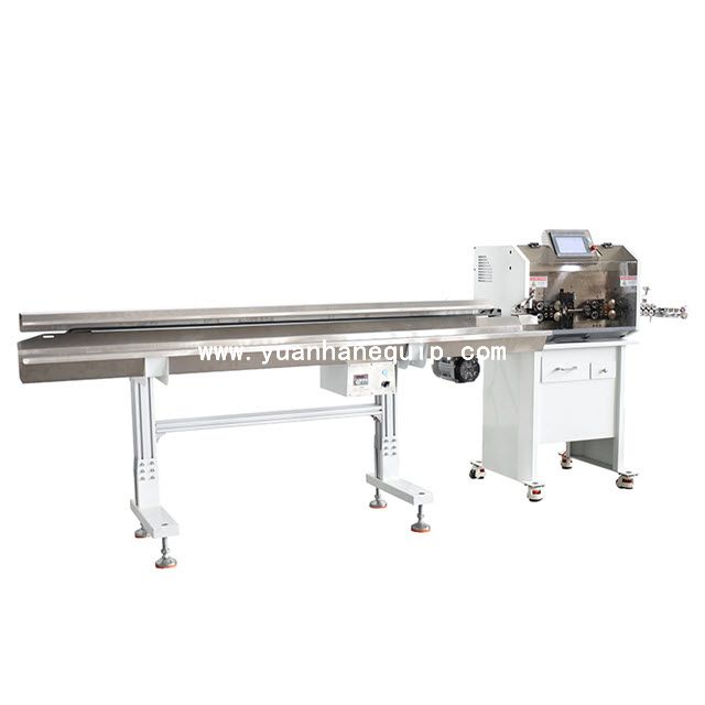 Cable Cutting & Stripping Machine with Wire Stacker