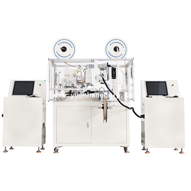 Cable Double-end Crimping and Number Tube Insertion and Laser Marking Machine