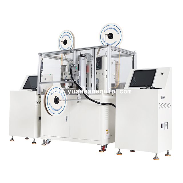 Cable Double-end Crimping and Number Tube Insertion and Laser Marking Machine