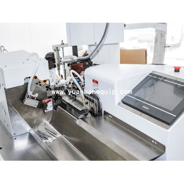 Cable Sleeve Insertion Crimping and Tinning Machine