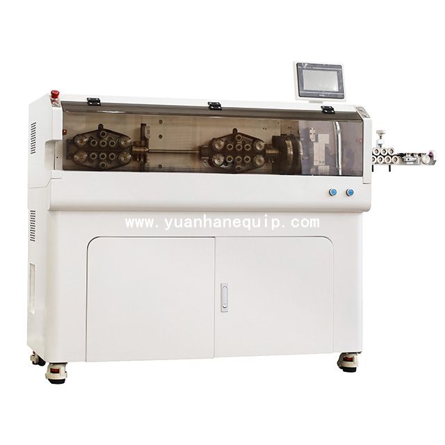 Large Gauge Cable Cutting and Stripping Machine with Rotary Knife