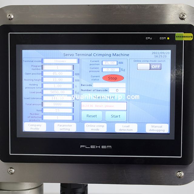 Servo Motor Terminal Crimping Machine