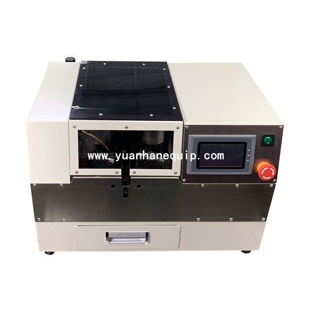 Cable Braids Cutting & Folding Back Machine