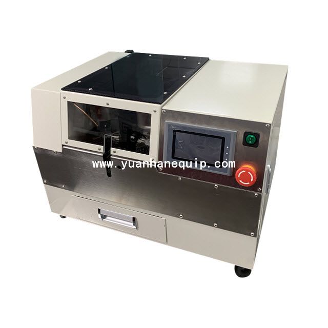 Cable Braids Cutting & Folding Back Machine
