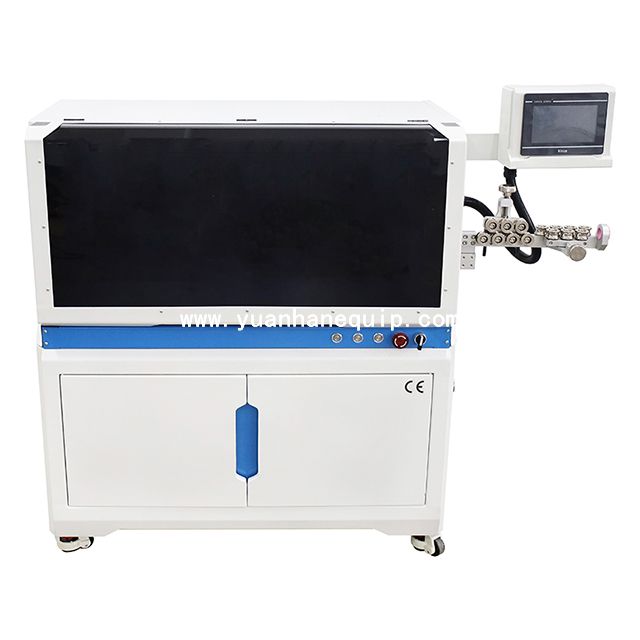 Rotary Blade Braided Cable Cutting and Stripping Machine