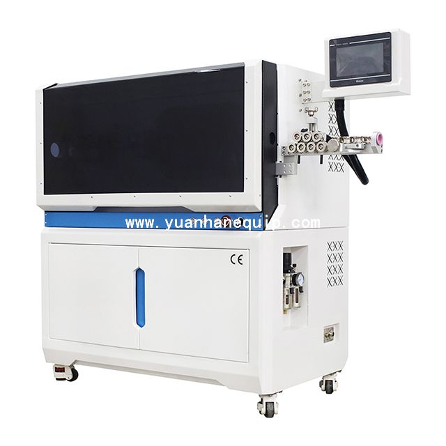 Rotary Blade Braided Cable Cutting and Stripping Machine