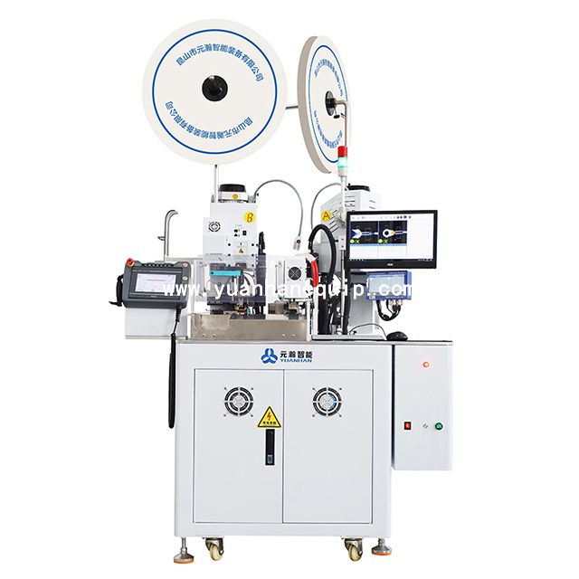 Hot Cutting Stripping and 2-end Crimping Machine