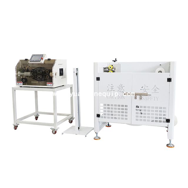 Corrugated Tube Cutting and Splitting Machine with Tube Feeder