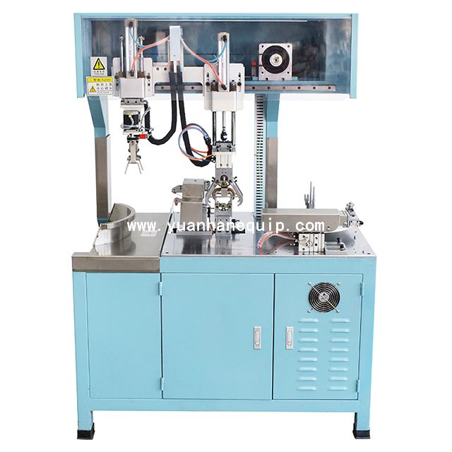 AC Power Cord Coil Winding and Bundling Machine