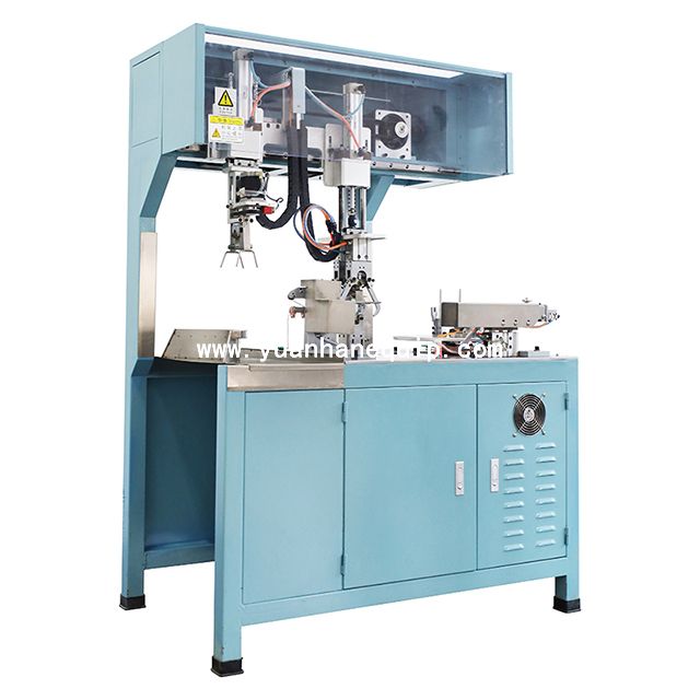 AC Power Cord Coil Winding and Bundling Machine