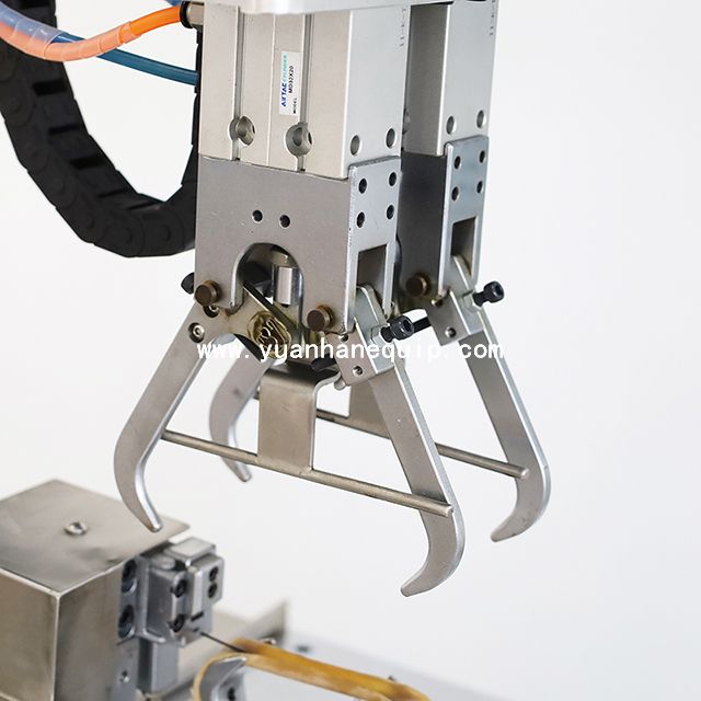 AC Power Cord Coil Winding and Bundling Machine