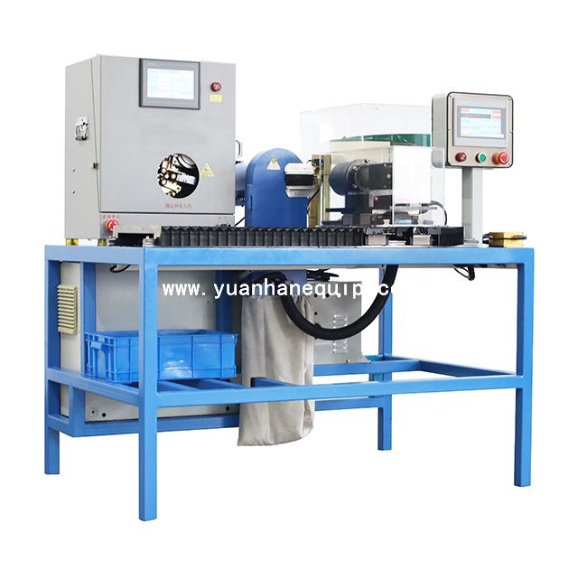 NPT Fittings Cleaning and Teflon PTFE Tape Wrapping Machine