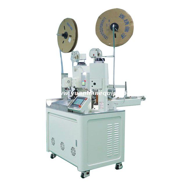 Wire Cutting Stripping Single End Seals Loading and Two Ends Crimping Machine