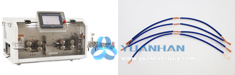 wire middle window stripping machine