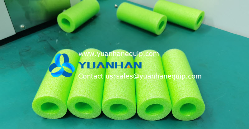 foam tube cutting machine