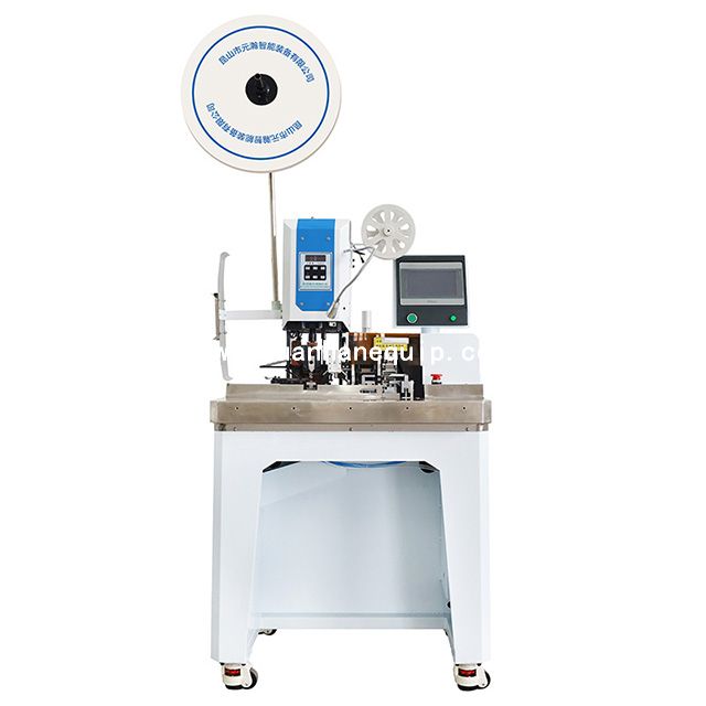 Cable Core Wires Stripping and Crimping Machine