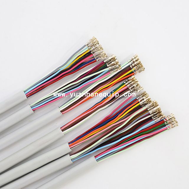 Cable Core Wires Stripping and Crimping Machine