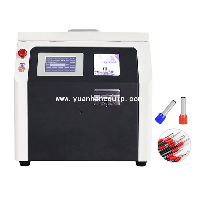 E Tube Insulated Terminal Crimping Machine