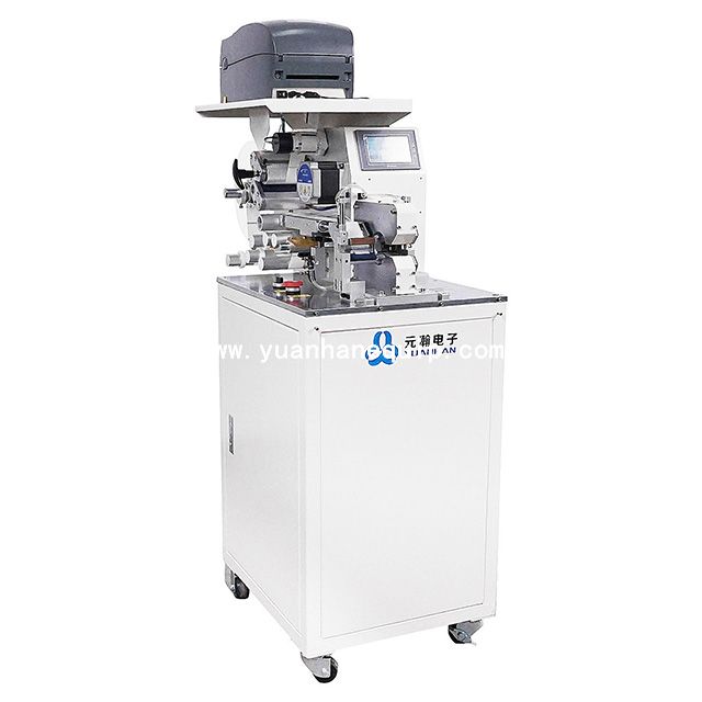 Wire Harness Sticky Label Wrap-around Machine