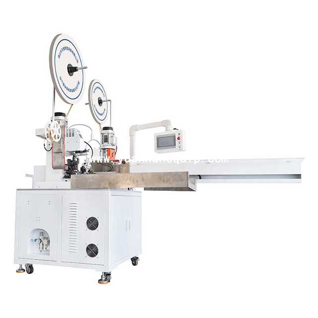 Servo Motor Five-Wire Double-head Crimping Machine