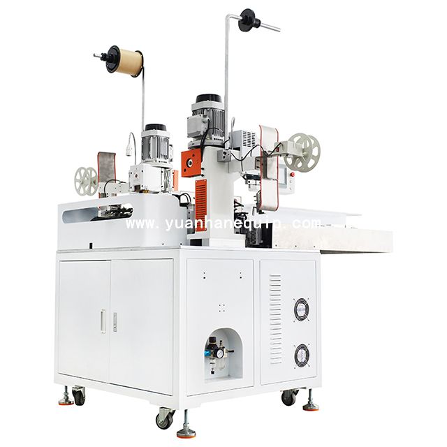 Automatic Flat Cable Double-Side Terminal Crimping Machine