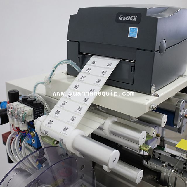 Desktop Label Printing and Folding Machine for Wire Harness