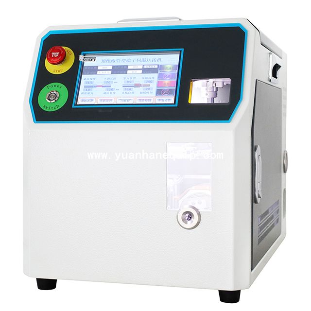 Pre-Insulated Tube Terminal Servo Crimping Machine