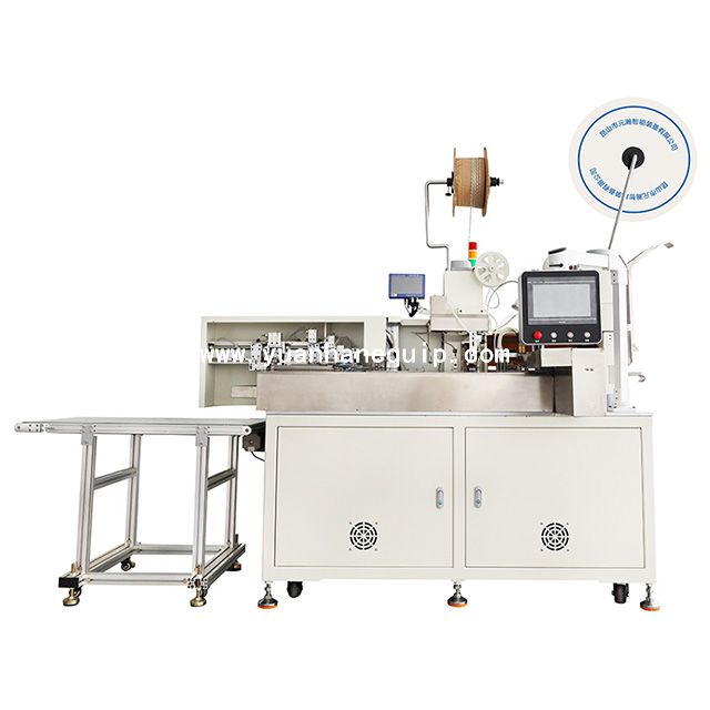 Cable Hot Stripping Crimping & Housing Insertion Machine