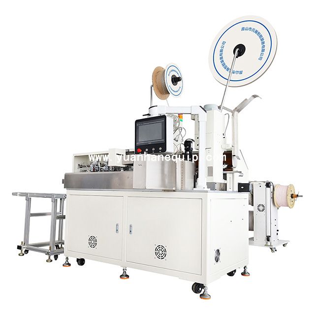 Cable Hot Stripping Crimping & Housing Insertion Machine