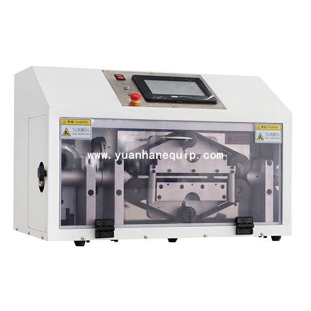 Automatic Flex Tubing Cutting and Splitting Machine