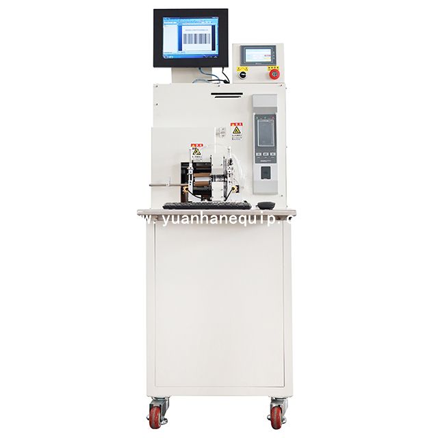 Real-time Printing and Label Wrapping Machine