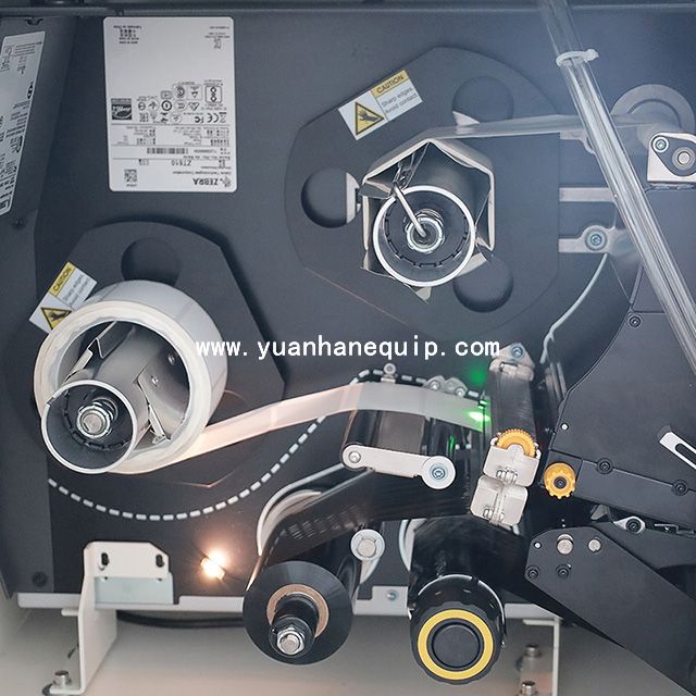 Real-time Printing and Label Wrapping Machine